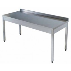 Mesa inox. s/estante 2000x600x850mm 