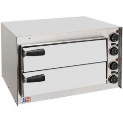 Horno eléctrico para 2 pizzas de 35cm