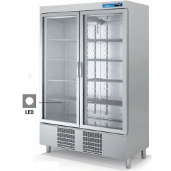 Armario expositor refrigerado inox. 700L
