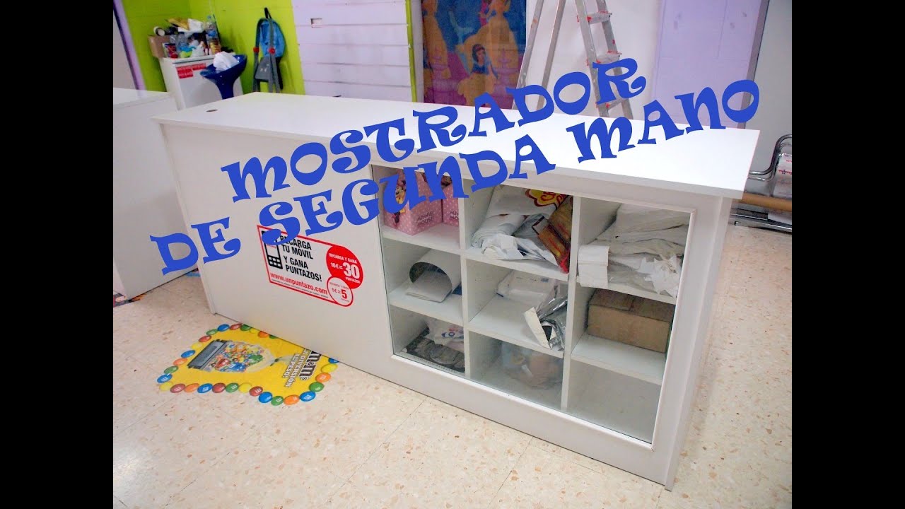 Vitrina mostrador 1500mm segundamano